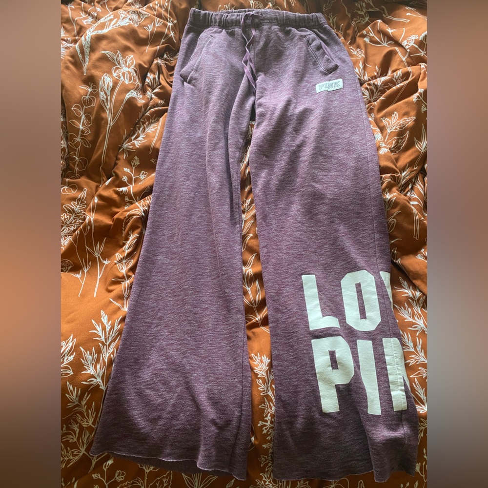 VS PINK Wide Leg Sweatpants